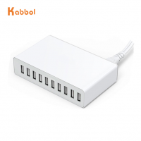 50W Multi 10 port USB Charger Rapid Charging Station Desktop Travel Hub 5V 10A desktop universal home charger